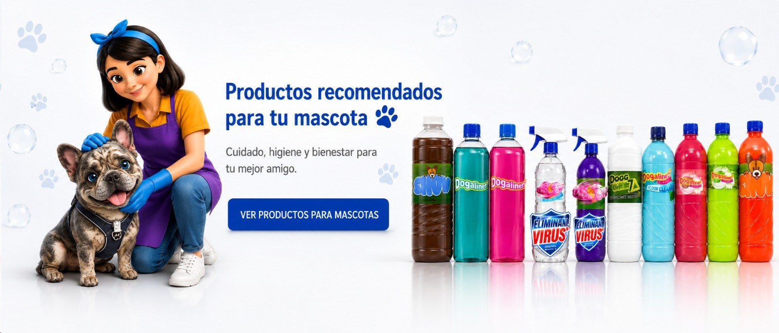 Productos recomendados para tu mascota